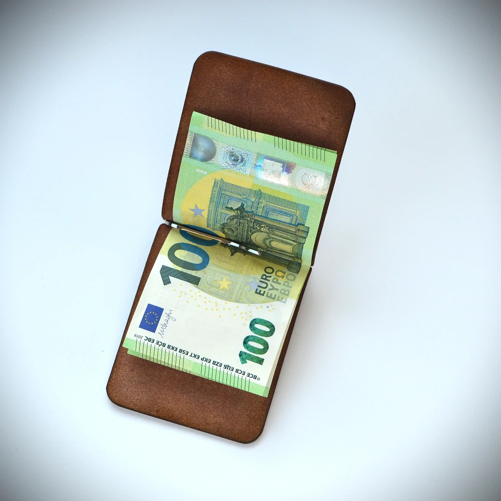 Kožená peněženka dolarovka