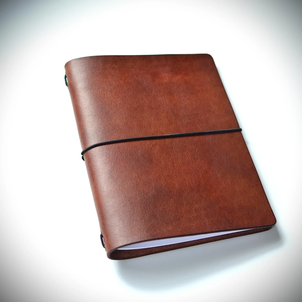 Cestovatelský klasický zápisník Traveler´s notebook hnědý (koňak)